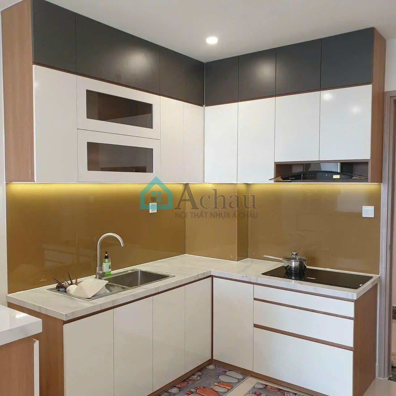 Tủ bếp nhựa cao cấp ecolat